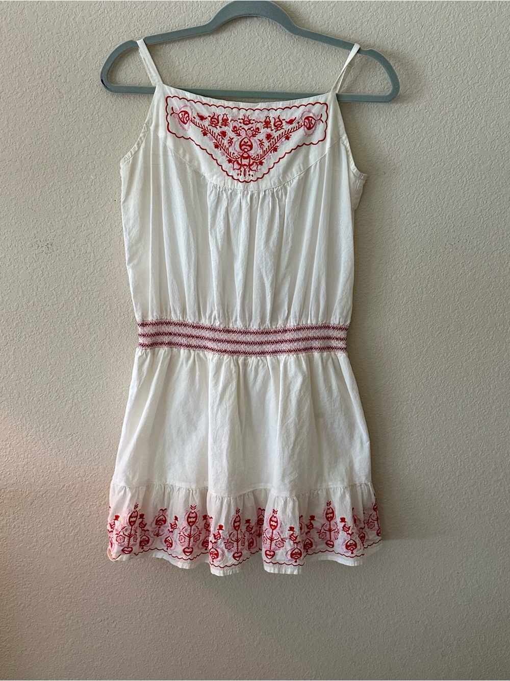 Romeo&Juliet Couture Spaghetti-Strap Dress with Pink Embroidery size M - Picture 2 of 5